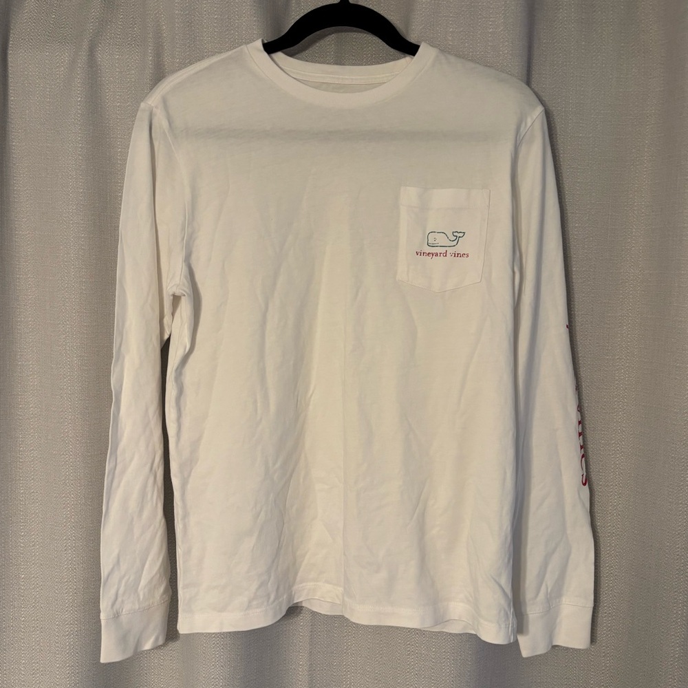 Vineyard Vines Youth Christmas Long Sleeve Tee